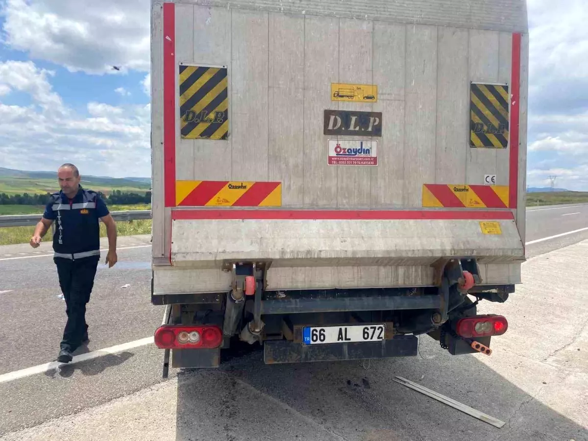 Yozgat'ta Trafik Kazası: 1 Ağır Yaralı