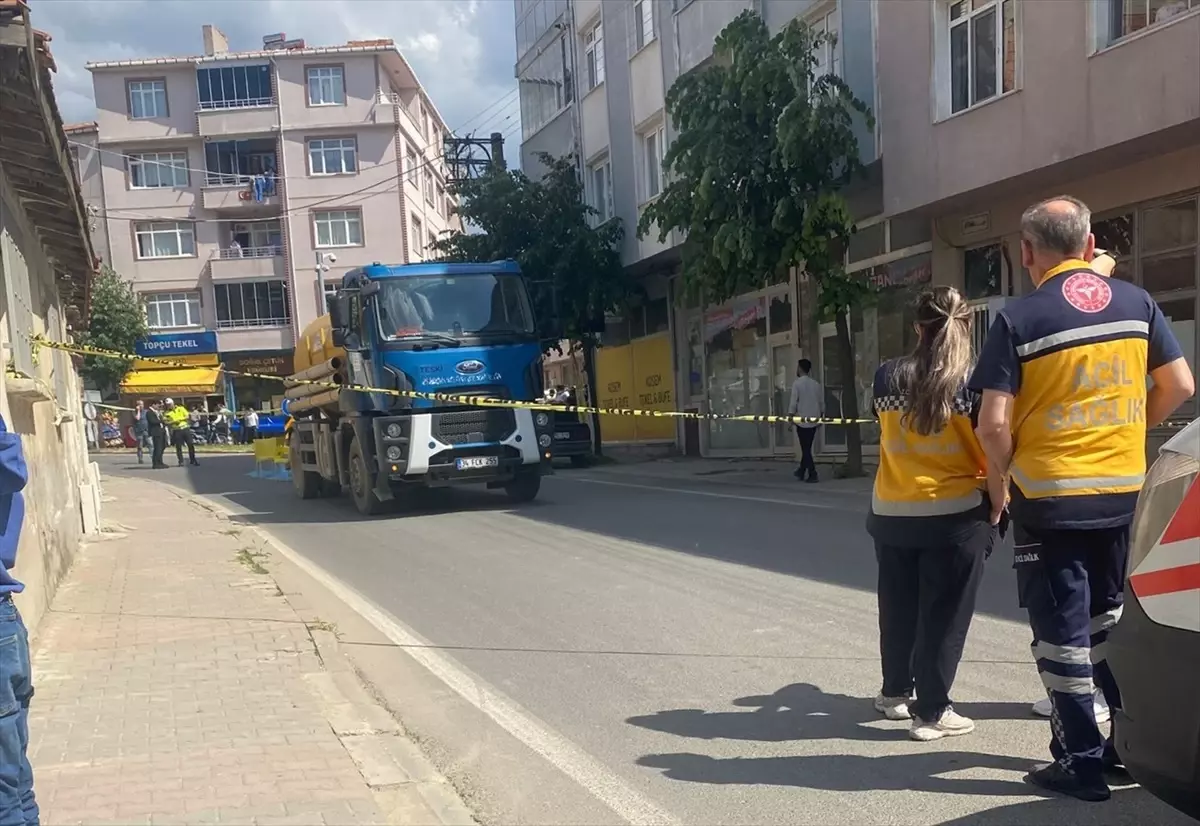 Tekirdağ'da vidanjörün çarptığı kadın öldü