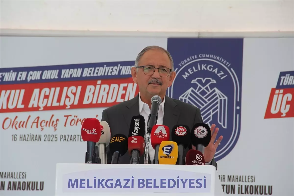 3 Yeni Okul Açılışı