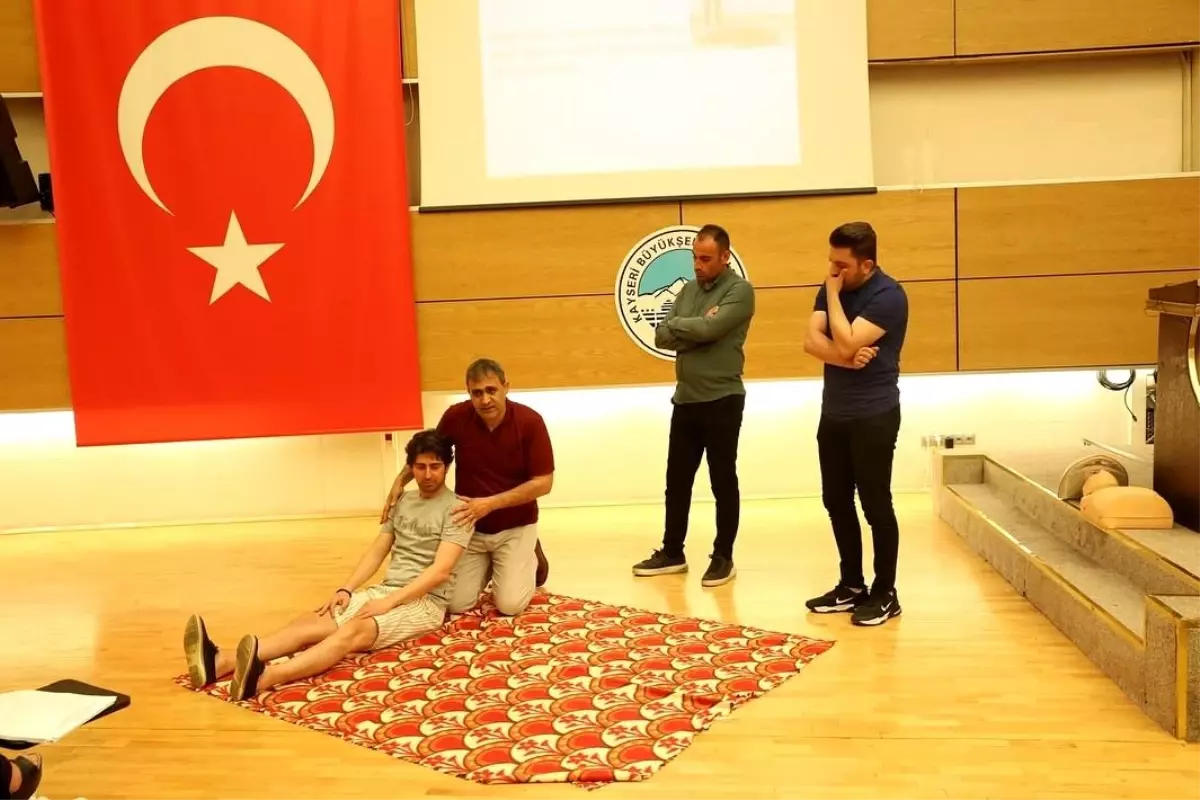 Kayseri Büyükşehir Belediyesi Spor A.Ş. İlk Yardım Eğitimini Tamamladı