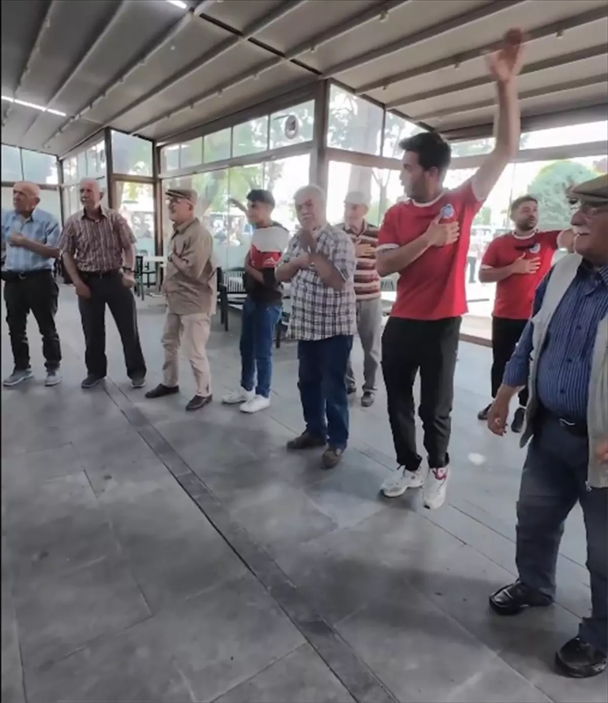 Kayseri'de Emeklilere Spor Etkinliği