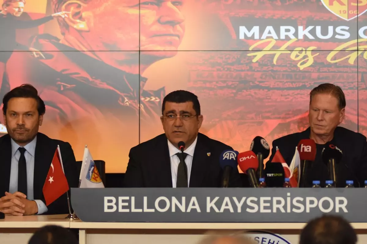 Kayserispor'da Gisdol Dönemi Başladı
