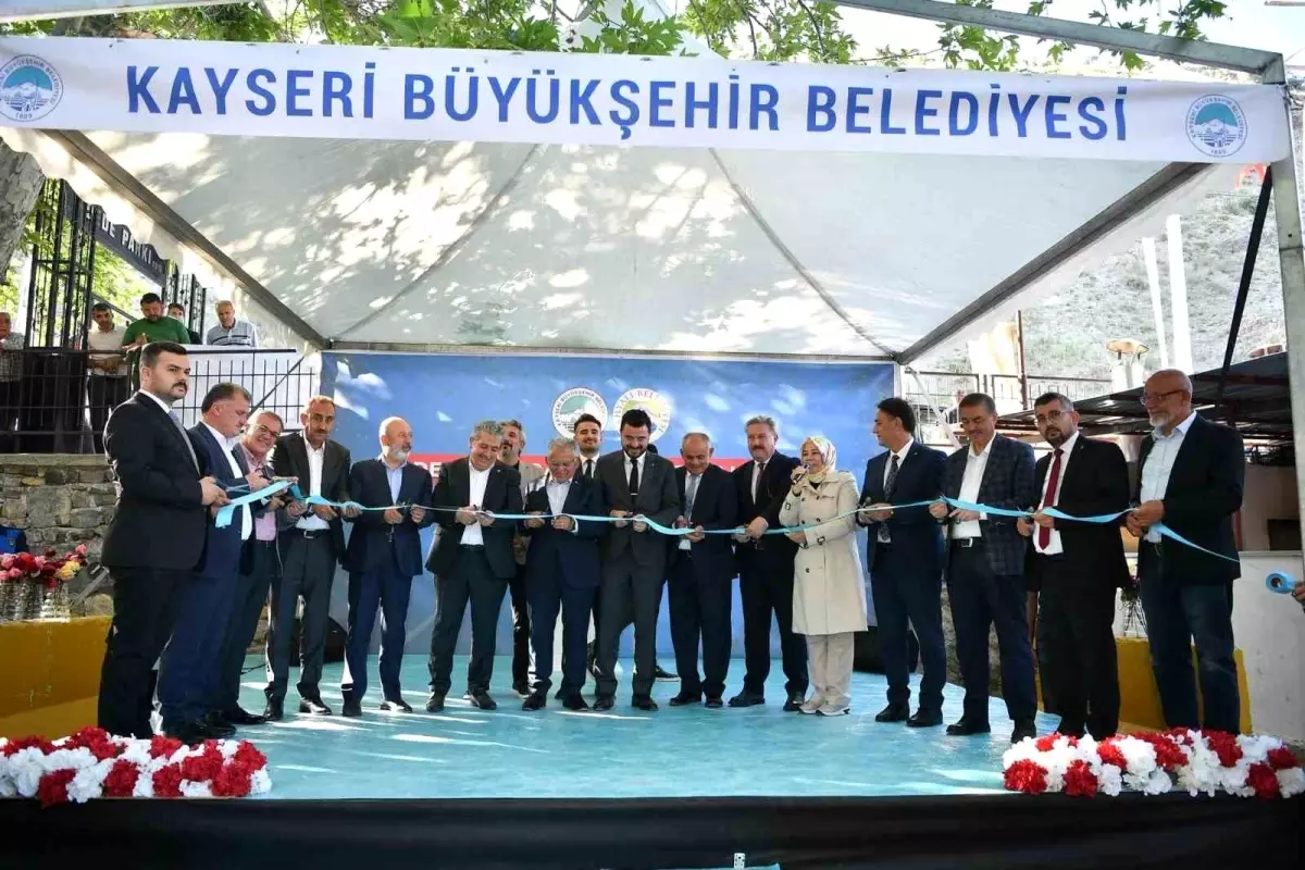 Yahyalı Derebağ Şelalesi'ne Ulaşım Kolaylaştı