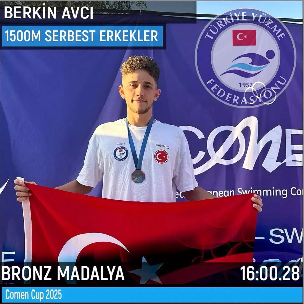 Berkin Avcı Bronz Madalya Kazandı
