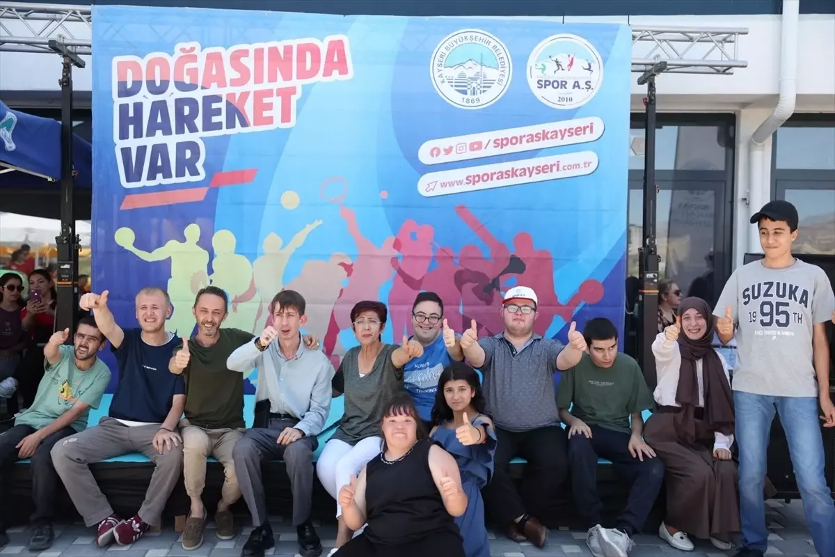 Kayseri'de Özel Çocuklara Spor Etkinliği