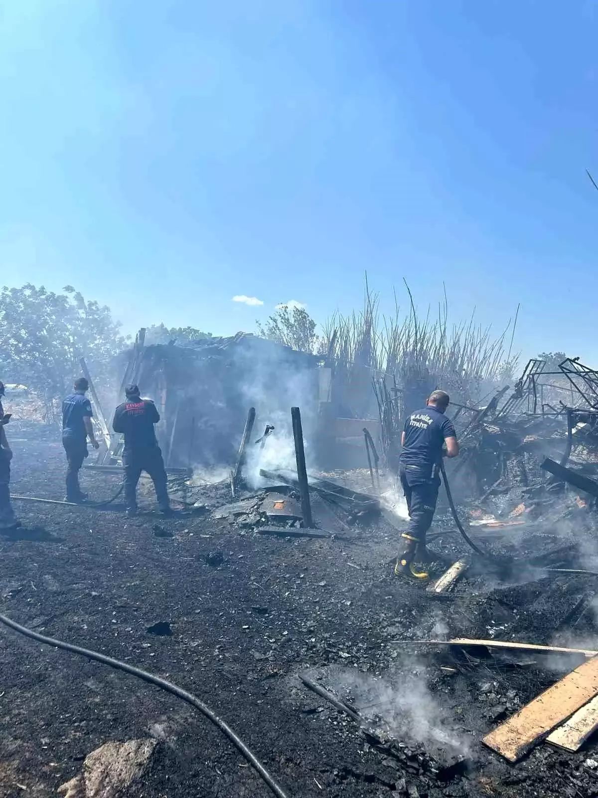 Kayseri İtfaiye Ekipleri Manisa'daki Orman Yangınına Destek Gönderdi