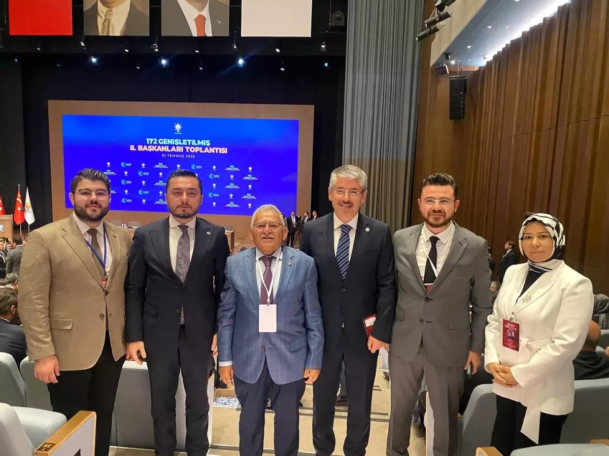 Başkan Büyükkılıç; AK Parti Genişletilmiş İl Başkanları Toplantısı'na katıldı