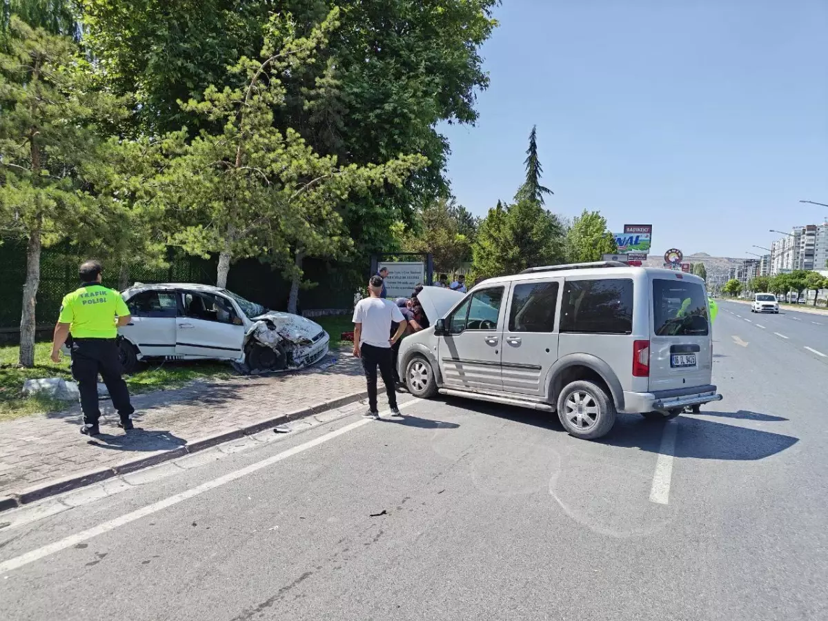 Kocasinan'da Trafik Kazası: 1 Yaralı