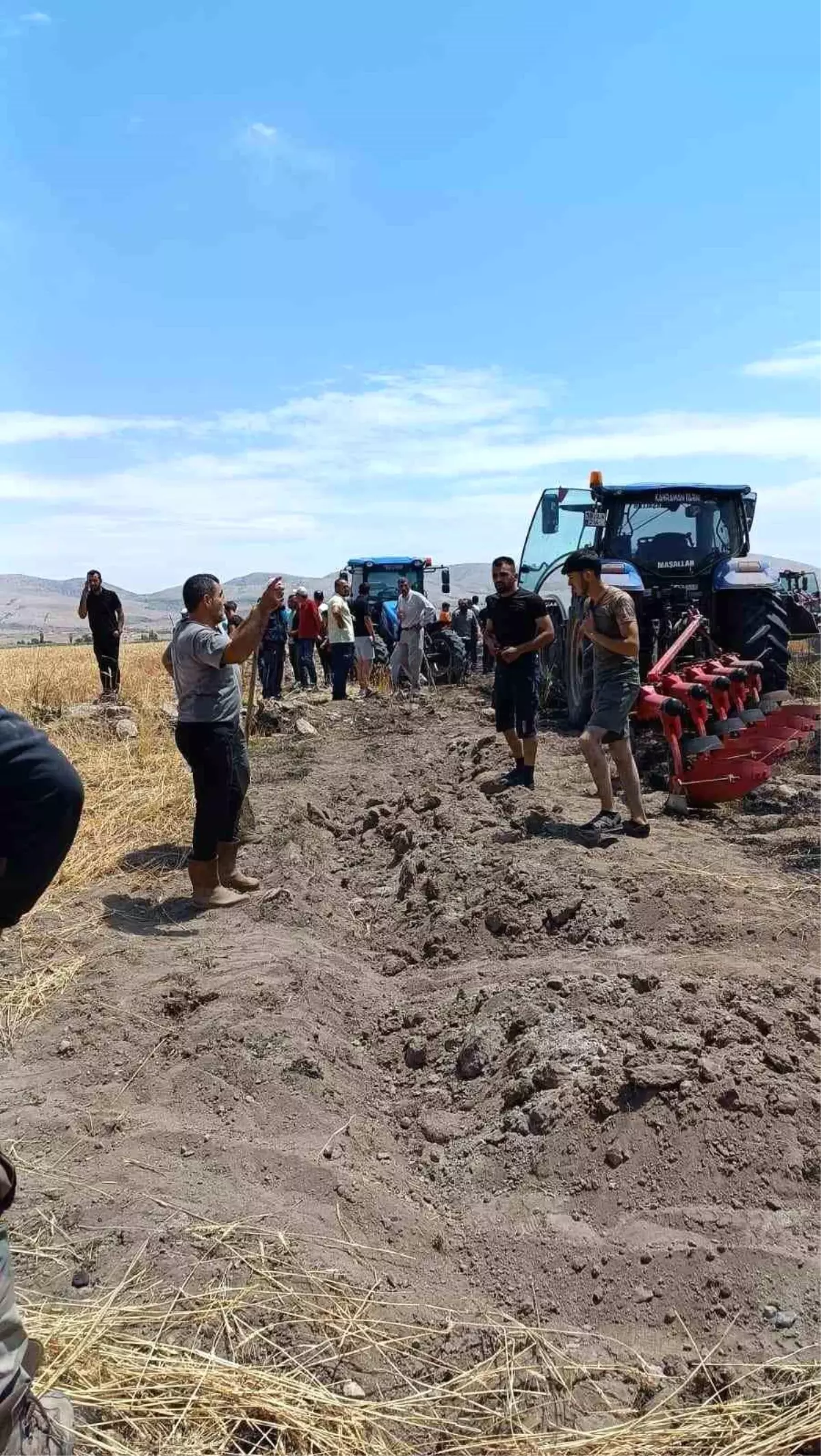 Kayseri'de Ekili Arazi Yangını: 6 Dönüm Alan Kül Oldu