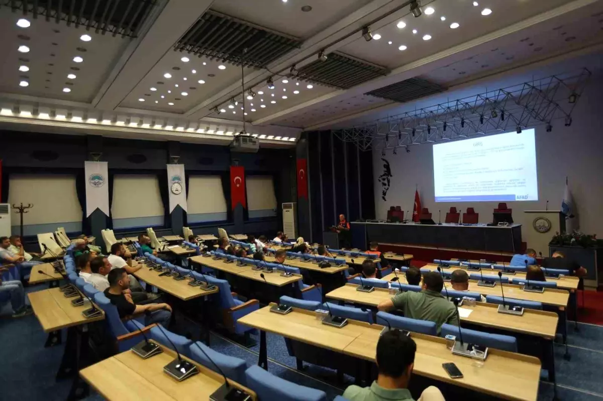AFAD tarafından belediye personeline eğitim verildi
