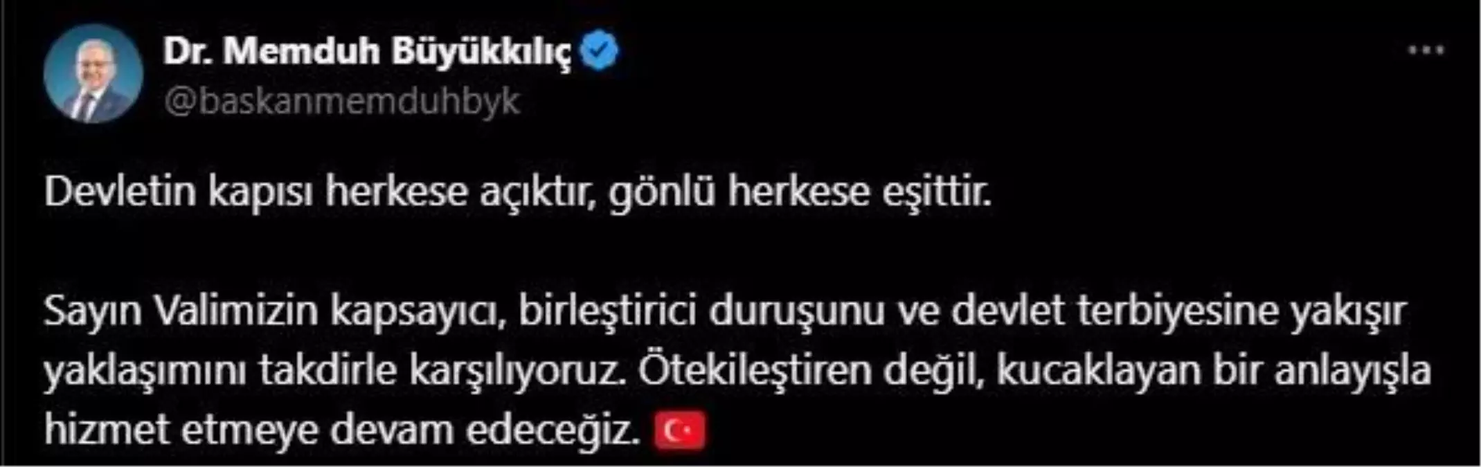 Kayseri Büyükşehir Belediye Başkanı Büyükkılıç'tan CHP Milletvekili Genç'e Tepki