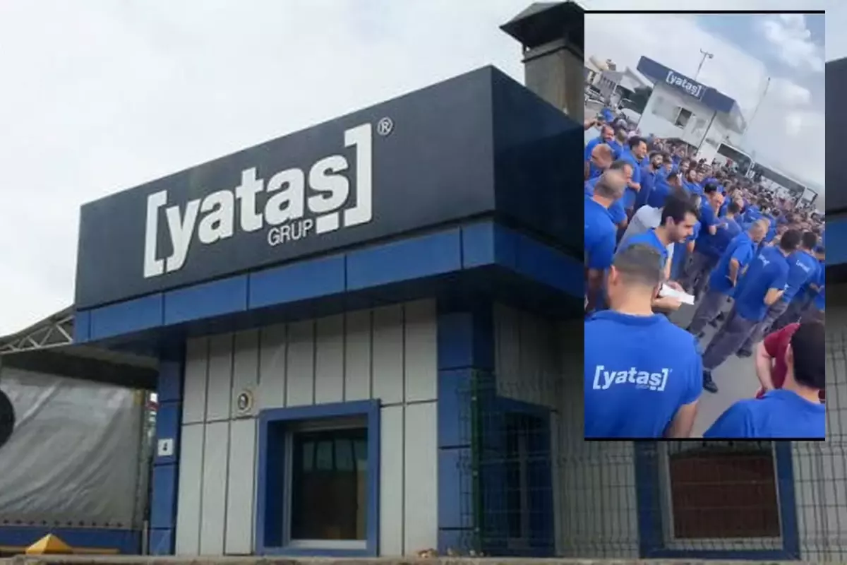 Zam gelmedi, işçiler işi bıraktı! Yataş grevle sarsıldı