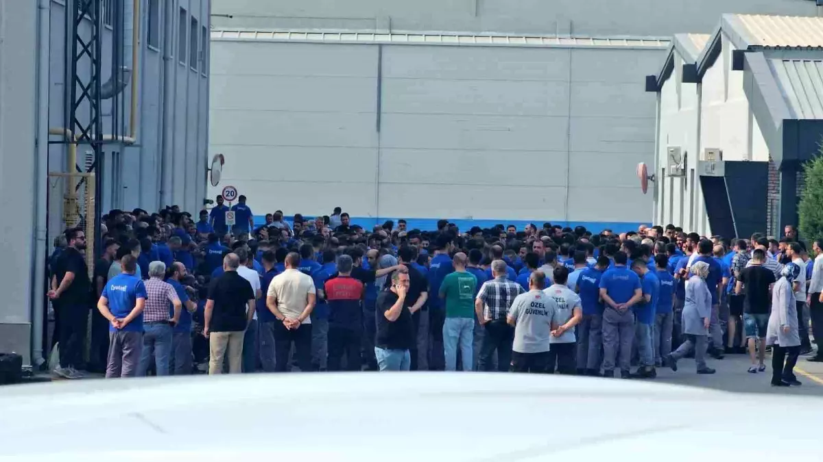 Yataş İşçileri Hakları İçin Eylem Yaptı