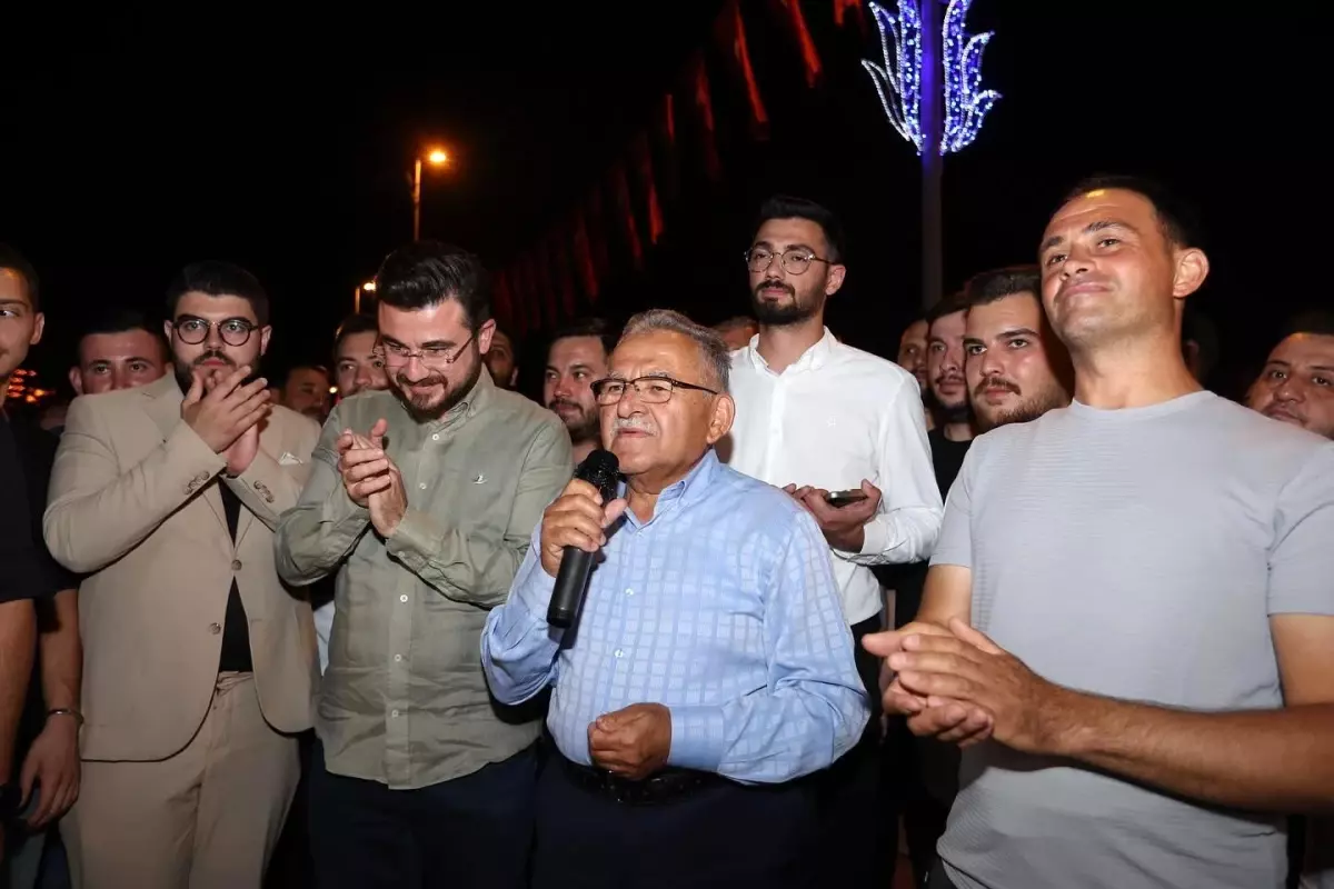 Kayseri Heyeti İstanbul'a Uğurlandı