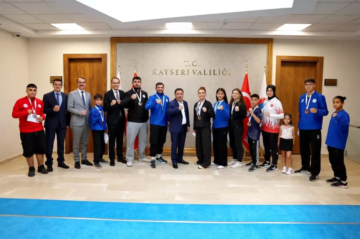 Kayseri'den Balkan Şampiyonu Sporcular