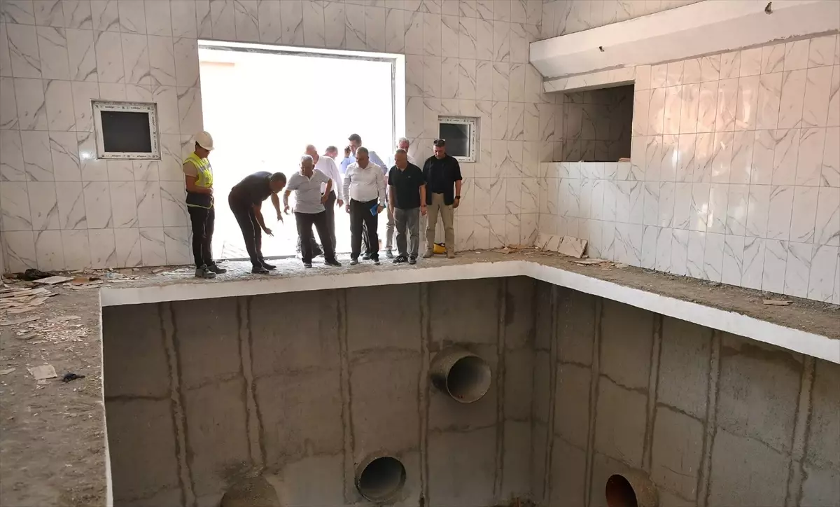 Büyükkılıç Su Deposu İnşaatını İnceledi