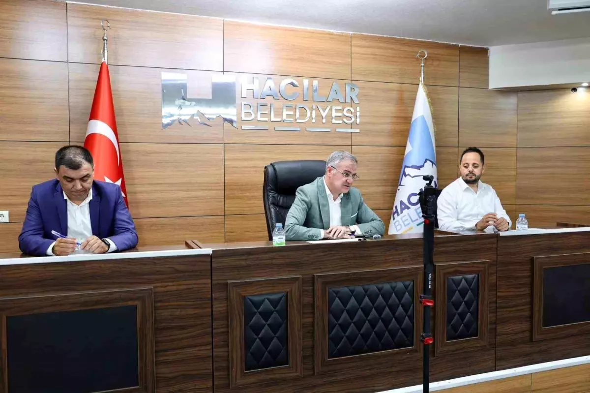 Hacılar Belediyesi Ağustos Ayı Meclis Toplantısı Gerçekleşti