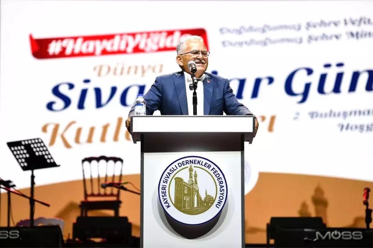 Başkan Büyükkılıç; Dünya Sivaslılar Günü kutlamalarına katıldı