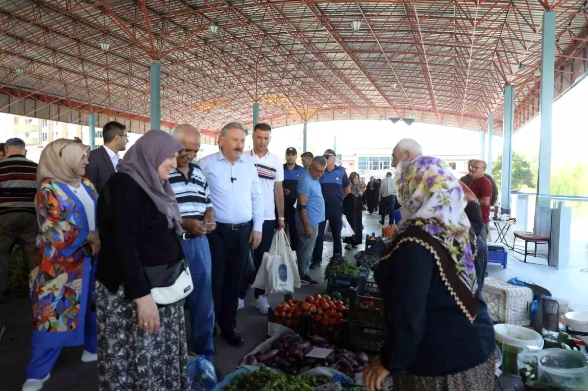 Melikgazi'de Üç Yeni Köy Pazarı Kuruldu