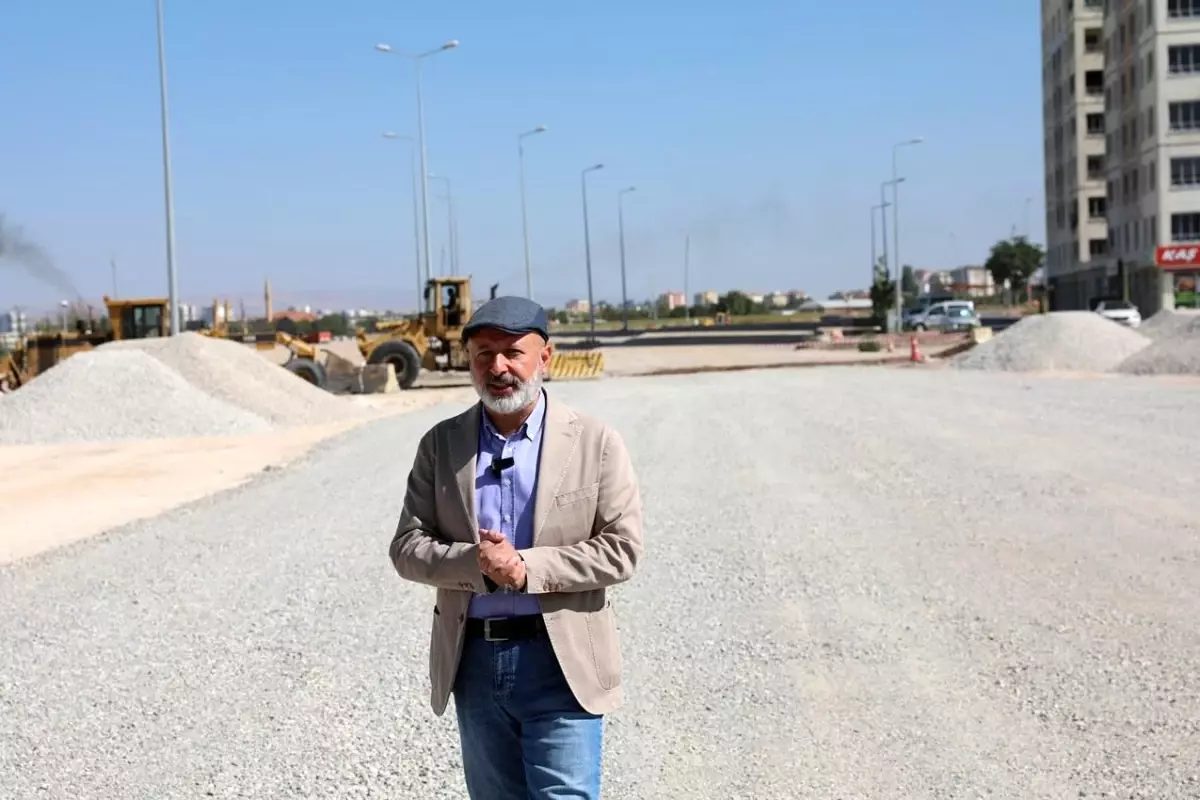 Kayseri'de Yeni Bulvar Çalışmaları Tüm Hızıyla Devam Ediyor