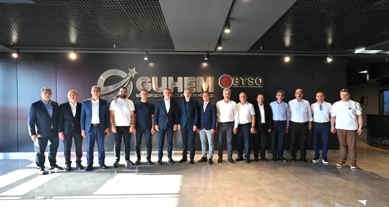 Kayseri Heyeti Bursa'da Teknoloji Projelerini İnceledi