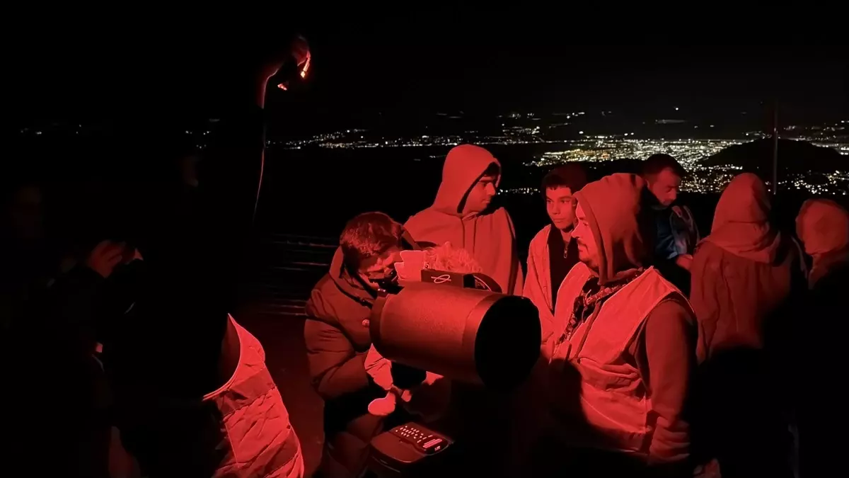 Erciyes'te Perseid Meteor Yağmuru Gözlemlendi