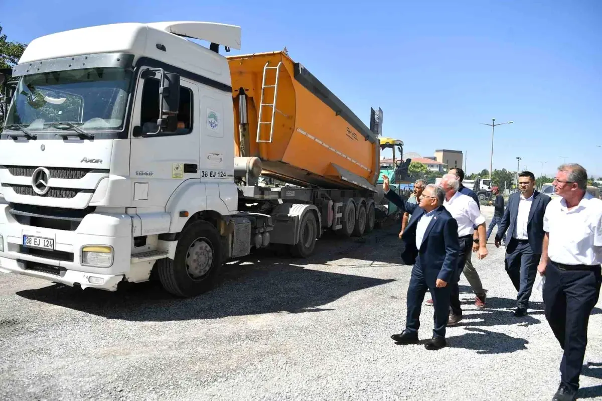 Kayseri'de Yeni Bağlantı Yolu Hizmete Açıldı