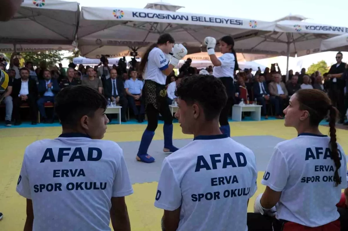 Kayseri'de AFAD Erva Spor Okulu Açıldı