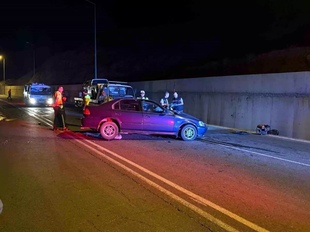Kayseri'de Kaza: 1 Ölü, 3 Yaralı