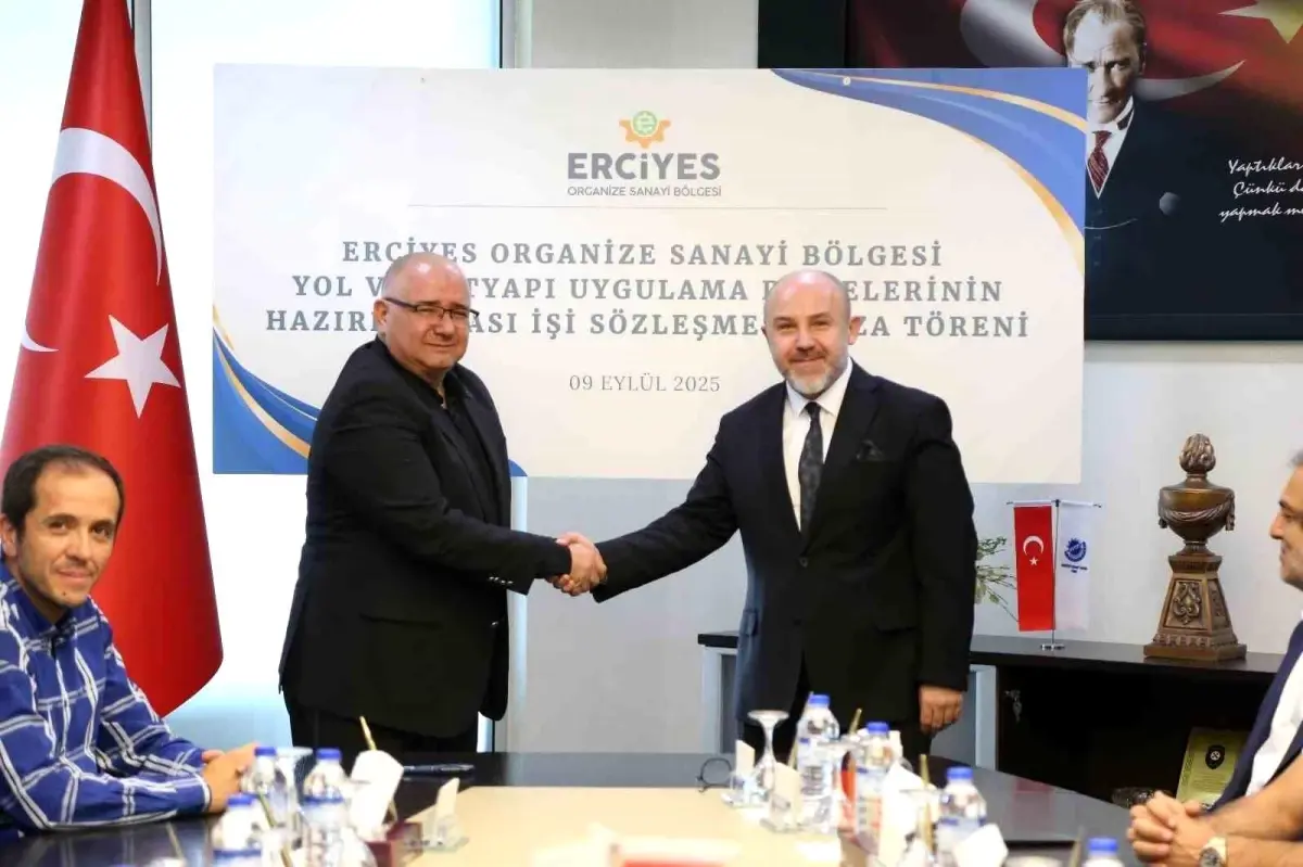 Erciyes OSB Projeleri İçin İmza Töreni