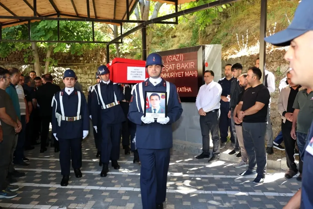 Gazi Uzman Çavuş Reşat Bakır Son Yolculuğuna Uğurlandı
