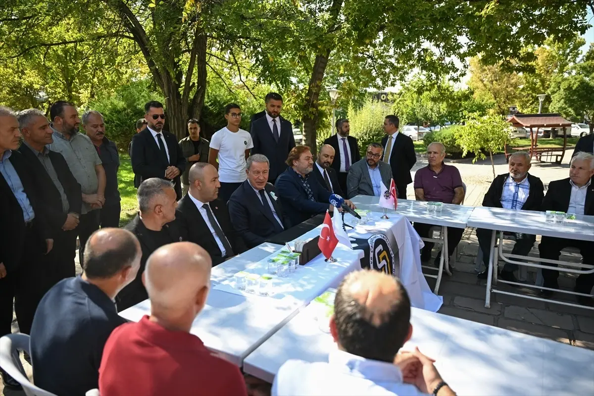 TBMM Milli Savunma Komisyonu Başkanı Akar, Ankara'da 'Türkiye Yüzyılı Buluşmaları' kapsamında konuştu Açıklaması