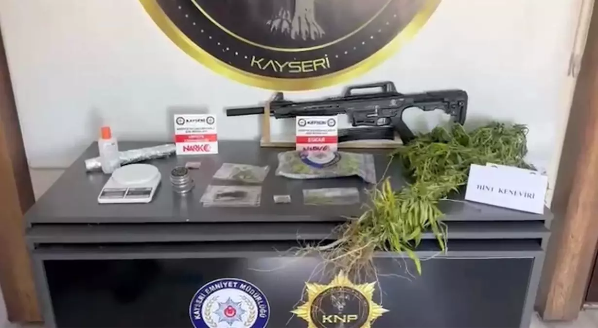 Kayseri'de Uyuşturucu Operasyonu: 1 Kişi Yakalandı