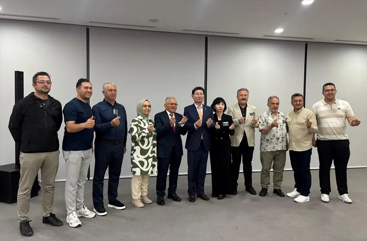 Kayseri'nin Kardeş Şehri Yongin'de Temaslar