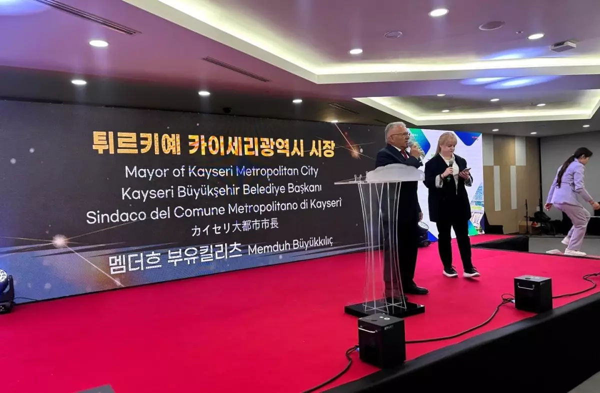 Kayseri ve Yongin Arasında Kardeşlik Bağları Güçleniyor