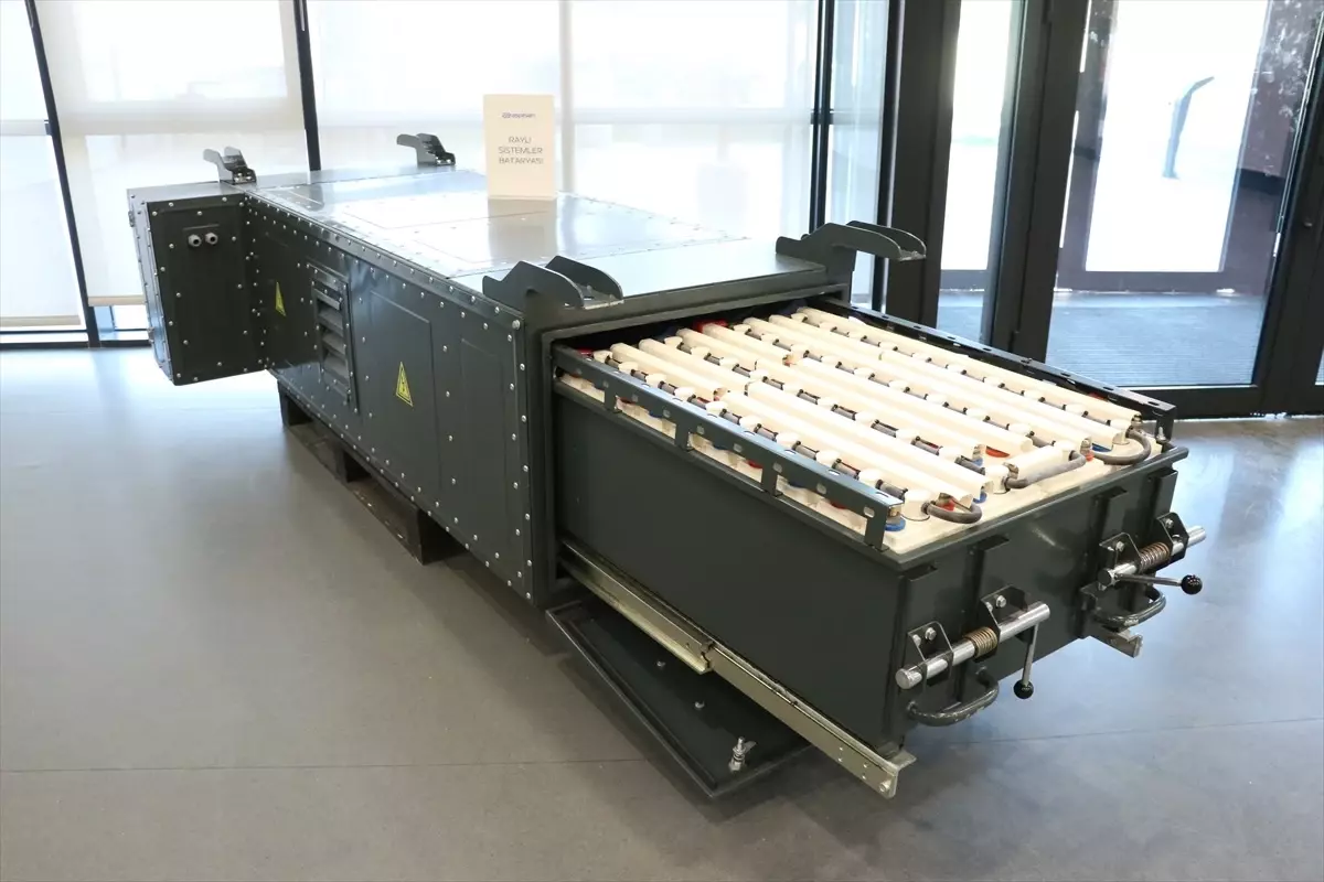 ASPİLSAN Enerji: Raylı Sistemlerin Batarya Üreticisi