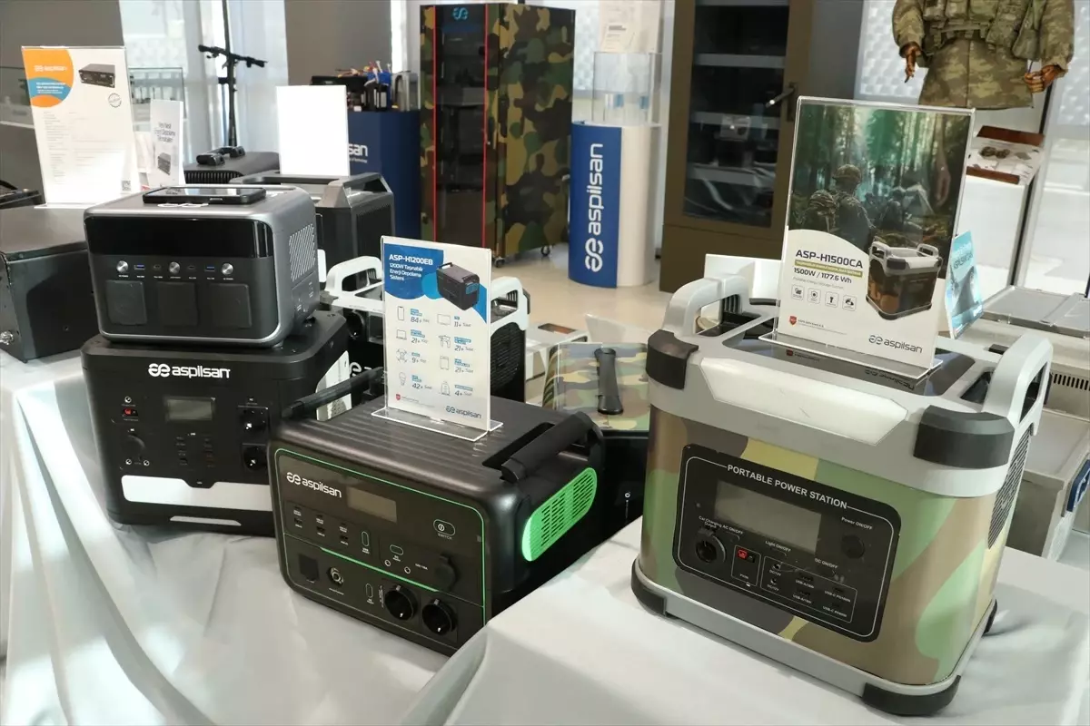 ASPİLSAN'dan Taşınabilir Enerji Çözümleri