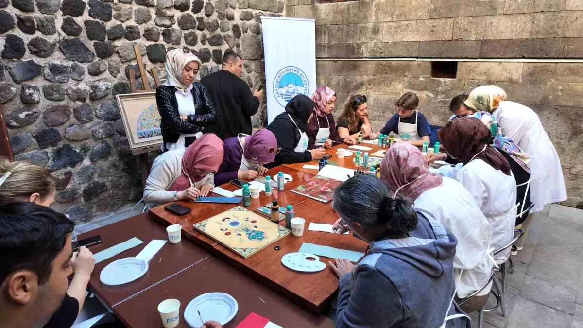 Edirnekari Sanatı Kayseri'de Workshop ile Tanıtıldı