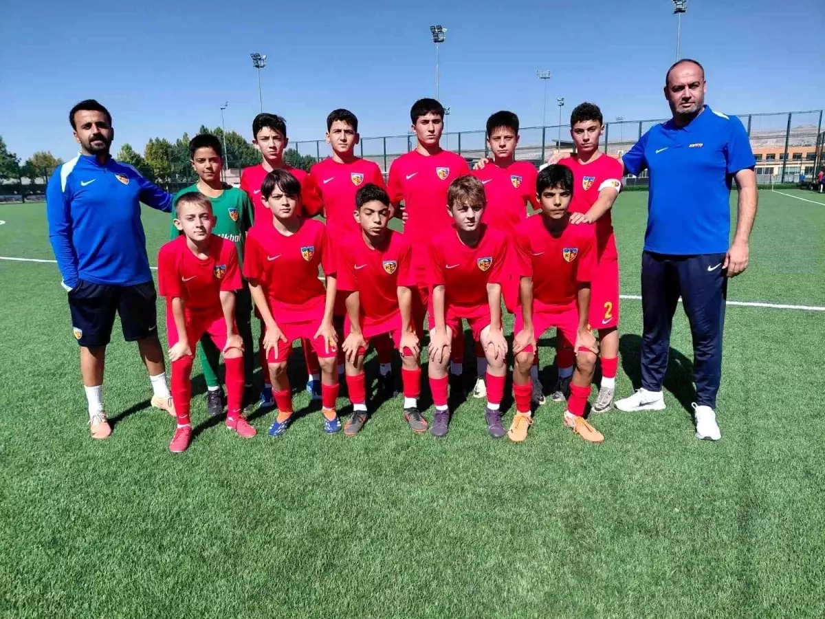 Kayserispor U-14, Çankaya'ya 5-0 Farkla Galip