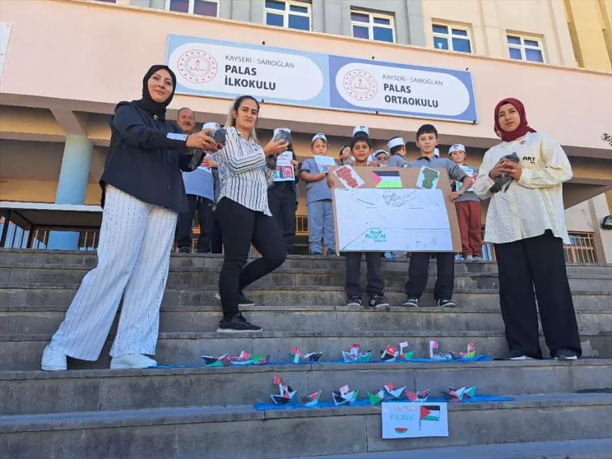 Kayseri'de Filistin Farkındalık Etkinlikleri