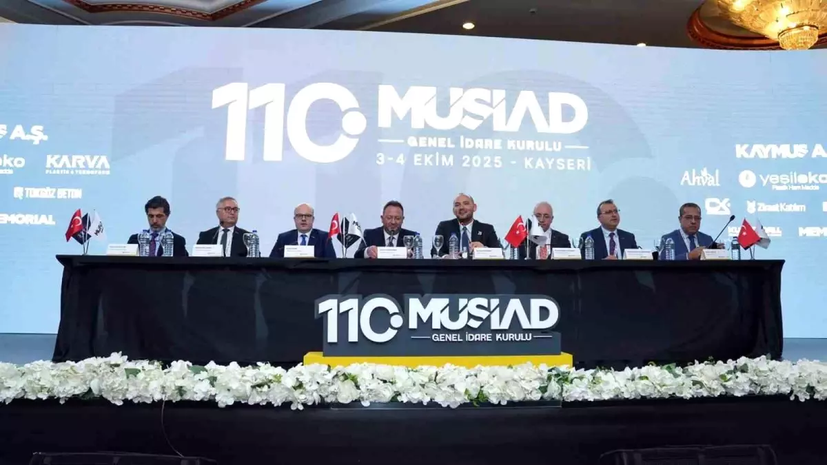MÜSİAD 110. Genel İdari Kurulu Toplandı