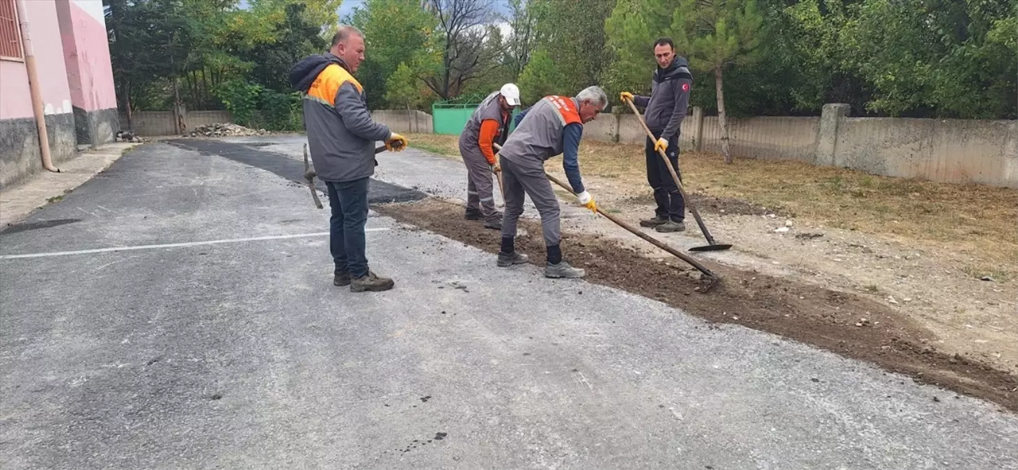 Kayseri'de Kış Öncesi Yol Bakım Çalışmaları