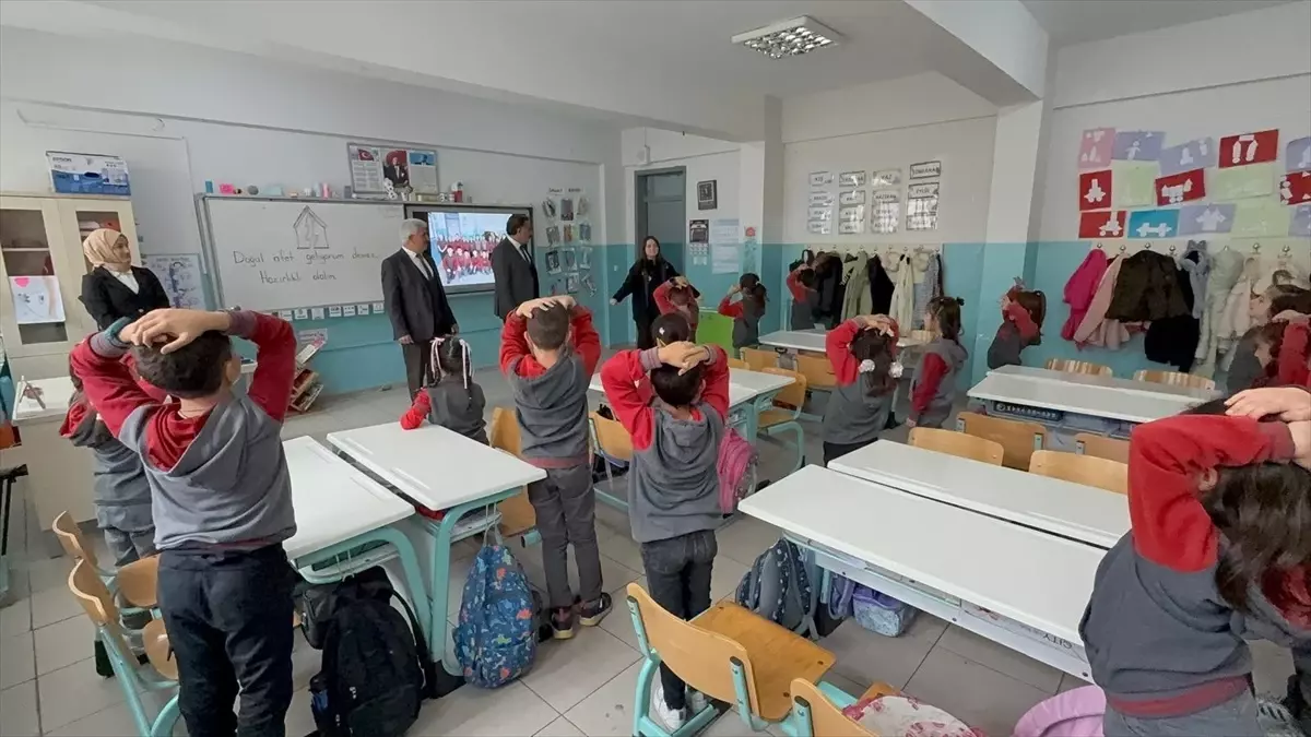 MEB’den Eş Zamanlı Afet Tatbikatları