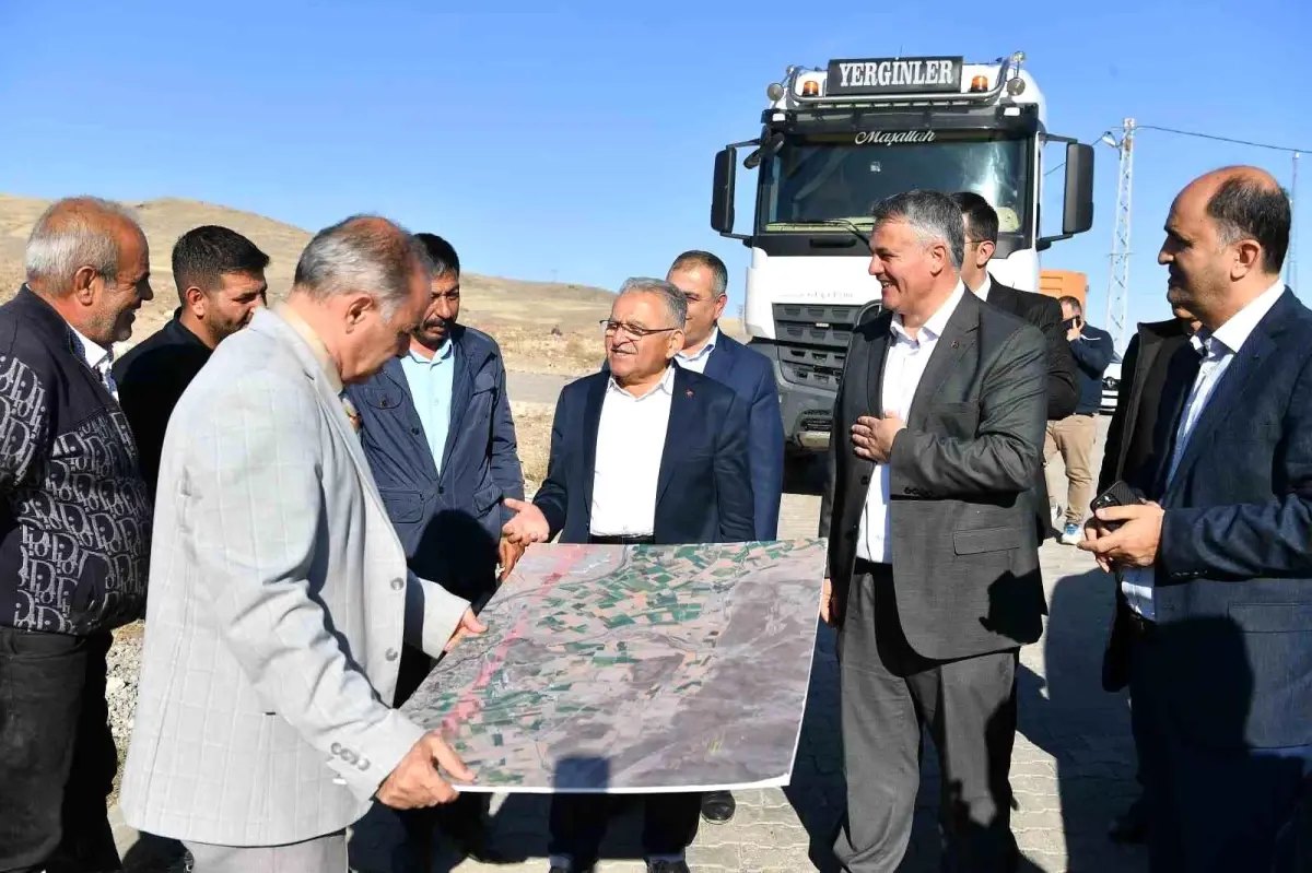 Kayseri'de Yeni Yol Projesi İncelendi