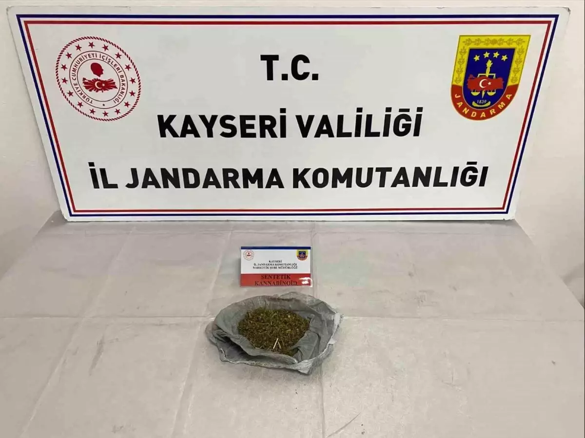 Kayseri'de Uyuşturucu Yakalandı