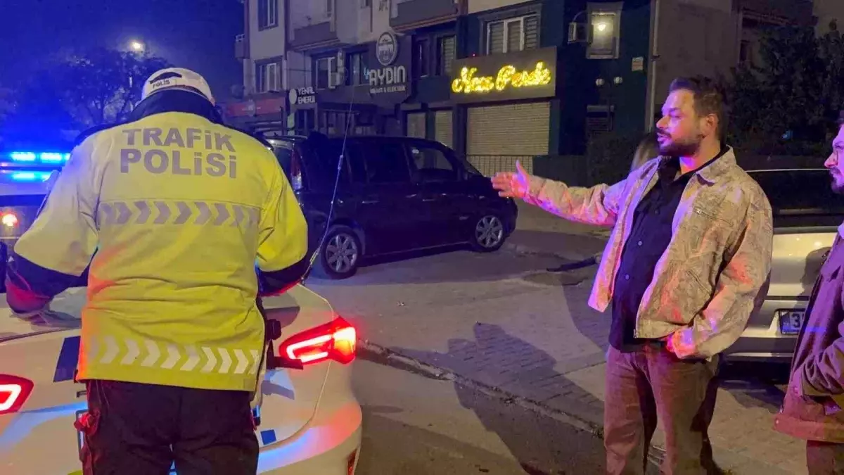 Alkollü Sürücüden Polis Ekiplerine Suçlama