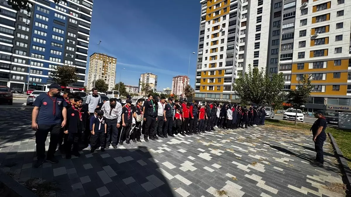 Kayseri'de Uluslararası İzci Etkinliği