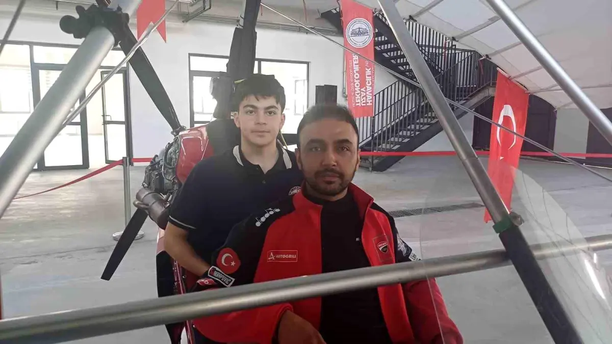 Erciyes Havacılık ve Spor Kulübü'nden Öğrencilere Hava Aracı Eğitimi
