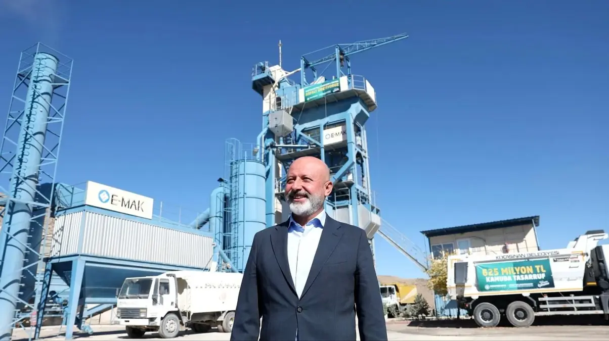 Kocasinan Belediyesi Asfalt Üretiminde Rekor Kırdı