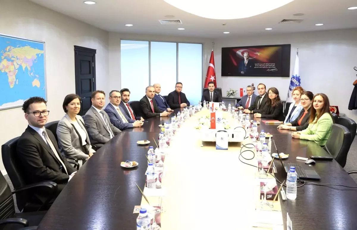 Ticaret Müşavirleri ile Kayserili Sanayiciler Buluştu